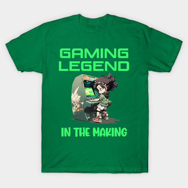 Gaming legend in the making video games T-Shirt by Antzyzzz